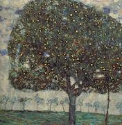 Gustav Klimt Apller tree oil